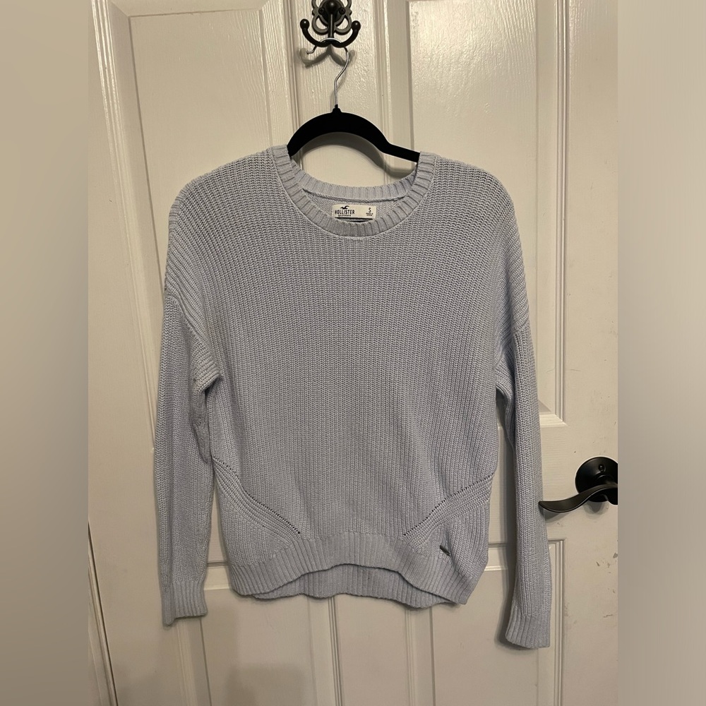 Light blue Hollister sweater, size small